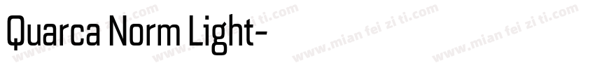 Quarca Norm Light字体转换
